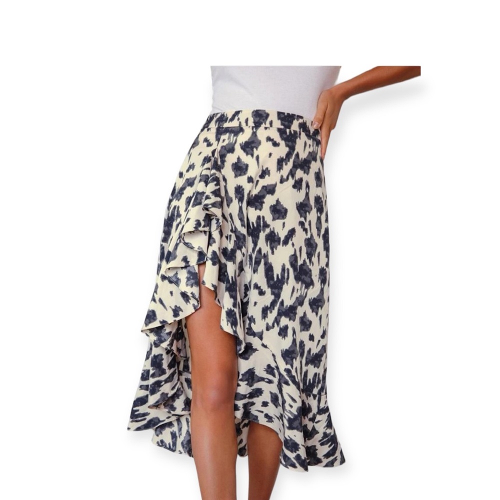 SheIn Ruffle Trim Skirt